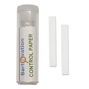 control (no chemical) genetic taste test paper strips - for use with ptc [vial of 100 strips]