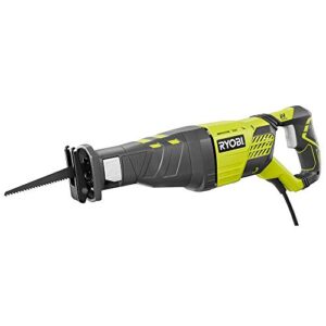 ryobi zrrj186v 12-amp corded reciprocating saw (renewed)