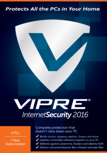 vipre internet security 5pcs [download]