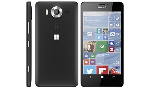 Microsoft Lumia 950 XL RM-1085 32GB Black, Single Sim, 5.7", 20MP, 3GB Ram, Unlocked International Model, No Warranty