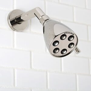 Speakman S-2252-PN-E2 Signature Brass Icon Anystream Adjustable Shower Head, Polished Nickel