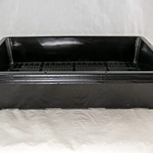 Calibonsai 2 x Black Plastic Tray for Propagation, Bonsai Forest/Group Planting 15"x 12"x 3"