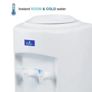 Brio CL505 Cook and Cold Top Load Water Dispenser Cooler - Essential Series