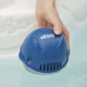 FROG @Ease Floating Sanitizing System for Hot Tubs, Quick and Easy Self-Regulating Hot Tub Sanitizer with Sanitizing Minerals and SmartChlor Technology