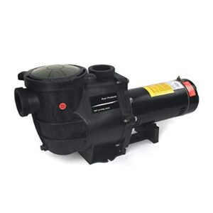 XtremepowerUS 2HP In-Ground Swimming Pool Pump Variable Speed 2" Inlet 230V High Flo w/ Slip-On Fitting