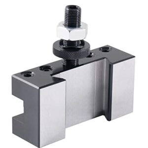 Accusize Industrial Tools Style Axa Turning and Facing Quick Change Tool Post Holder for1/2'' Turning Tools, Style 1, 0250-0101