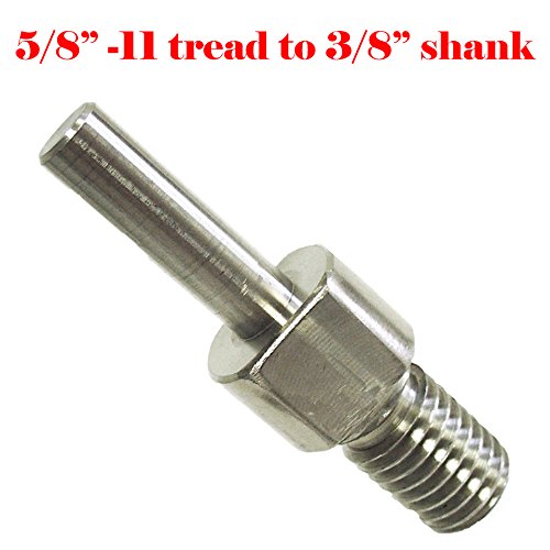 MTP Core Drill Bit Adapter 5/8"-11 Thread Male to 3/8” Shank Diamond Power Drill