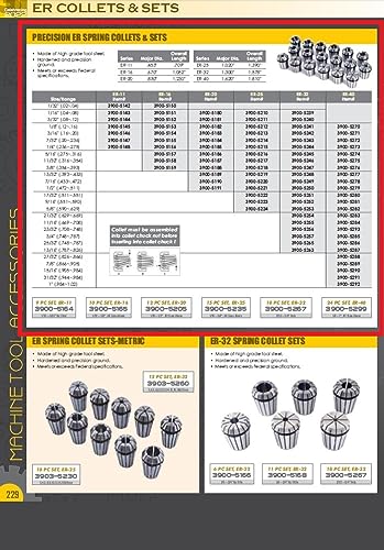 HHIP 3900-5188 ER-20 Spring Collet, 3/8"