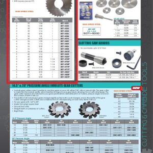 HHIP 5071-4203 3 x 3/64 x 1" High Speed Steel Plain Slitting Saw