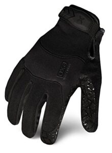 ironclad exot-gblk-03-m tactical operator grip glove, medium , black