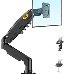 NB North Bayou Monitor Desk Mount Stand Full Motion Swivel Monitor Arm with Gas Spring for 17-30''Computer Monitors(Within 4.4lbs to 19.8lbs) F80