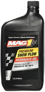 mag 1 tv207511 qt snow plow oil