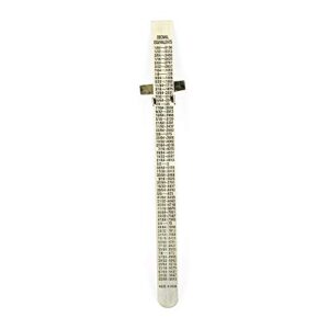 Big Horn 19206 6” STAINLESS STEEL POCKET RULER 1/64 1/32 Scales Decimal Conversion Chart Rulers