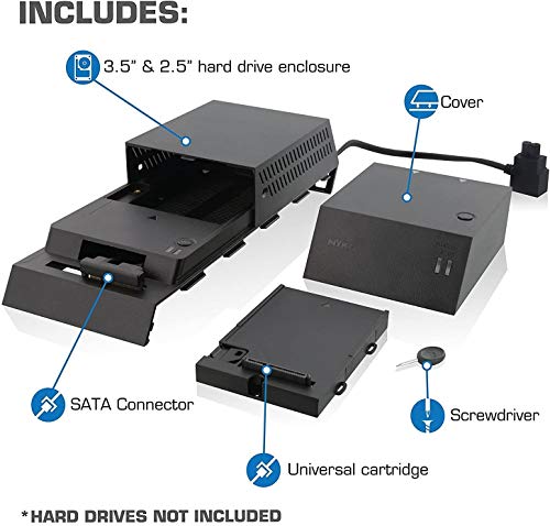 Storite Storage Expansion for PS4, Hard Drive DataBank (GameBar) (PS4 4TB Expansion)