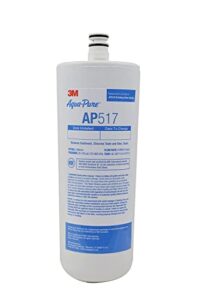 3m aquapure under sink replacement filter cartridge, model ap517 (pack of 1)