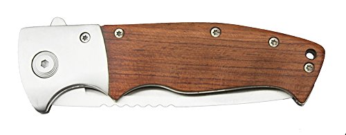 Sarge Knives SK-65 Flash Wooden Swift Assist Folder