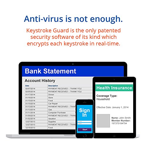 Keystroke Guard Mobile (1 License, 3 Devices)