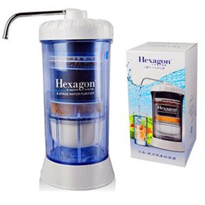 hexagon™ 8 stage water purifier water system filtration healthy water household portable