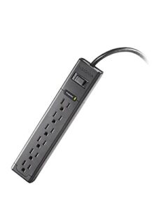 insignia ns-hw502 - 6-outlet surge protector by insignia