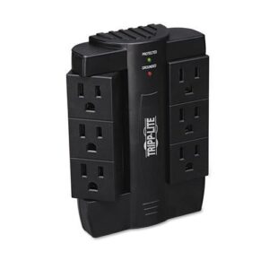 swivel6 surge suppressor, direct plug in, 6 swivel outlers, 1500 joules by 4cou
