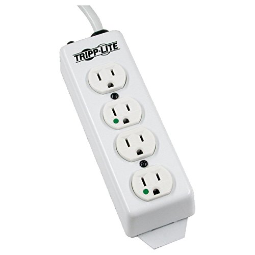 TRIPP LITE PS-415-HG Power Strip, Hospital Grade, 4 Outlets by Tripp Lite