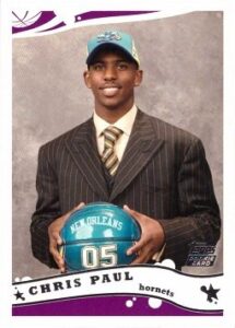 2005-06 topps basketball #224 chris paul rookie card