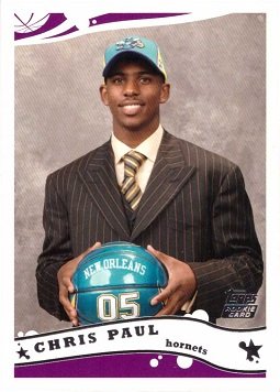 2005-06 Topps Basketball #224 Chris Paul Rookie Card