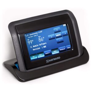 hayward goldline aql2-pod2 aquapod 2.0 touchscreen, waterproof wireless remote