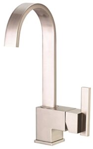 danze d150644ss sirius single handle bar faucet, stainless steel