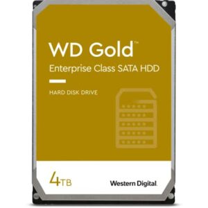 WD Gold 4TB Enterprise Class Hard Disk Drive - 7200 RPM Class SATA 6 Gb/s 128MB Cache 3.5 Inch - WD4002FYYZ