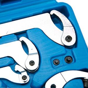 8MILELAKE Adjustable Hook And Pin Wrench/Spanner Tool Set