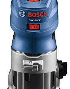 BOSCH GKF125CEK Colt 1.25 HP (Max) Variable-Speed Palm Router Kit with Edge Guide