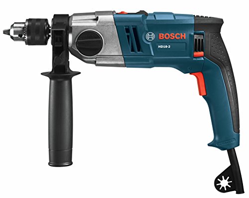 BOSCH HD18-2 Two-Speed Hammer Drill, 1/2 Inch