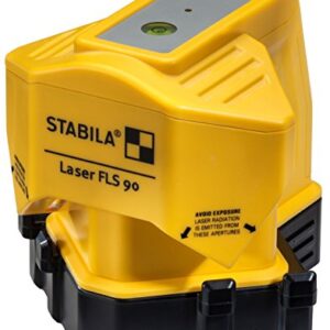 Stabila 04490 Type FLS90 50' Square, Solid Lines Laser Kit,Black