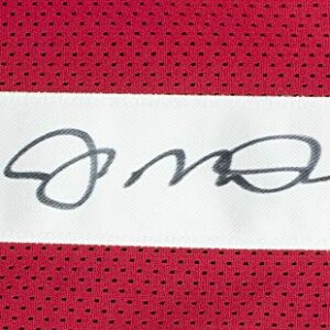 Joe Montana Autographed Signed Custom Red Pro Style Football Jersey JSA