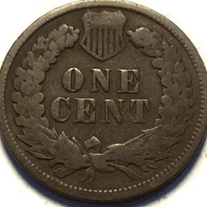 1888 P Indian Hean Cent Penny Seller Good