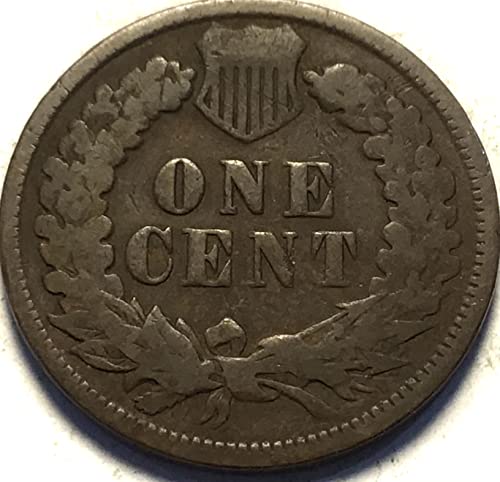 1888 P Indian Hean Cent Penny Seller Good