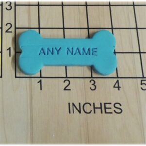 Personalized Dog Bone Fondant Cookie Cutter and Stamp #1107