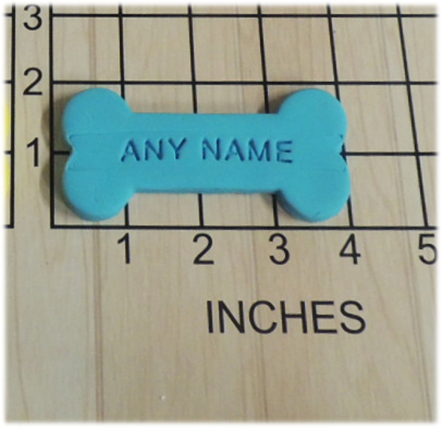 Personalized Dog Bone Fondant Cookie Cutter and Stamp #1107