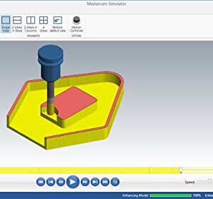 Mastercam X8-X9 LATHE & C-Y AXIS Video Tutorial HD DVD