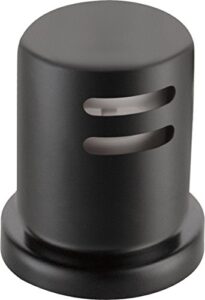 delta faucet 72020-bl kitchen air gap, matte black, 2.44 inch