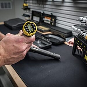 Wheeler Digital Firearms Accurizing Torque Wrench with Interchangeable Bits and LCD Display for Firearm Maintenance and Gunsmithing