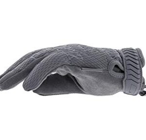 Mechanix Wear: The Original Tactical Work Gloves with Secure Fit, Flexible Grip for Multi-Purpose Use, Durable Touchscreen Safety Gloves for Men (Grey, X-Large)