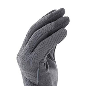 Mechanix Wear: The Original Tactical Work Gloves with Secure Fit, Flexible Grip for Multi-Purpose Use, Durable Touchscreen Safety Gloves for Men (Grey, X-Large)