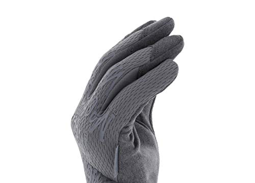 Mechanix Wear: The Original Tactical Work Gloves with Secure Fit, Flexible Grip for Multi-Purpose Use, Durable Touchscreen Safety Gloves for Men (Grey, X-Large)