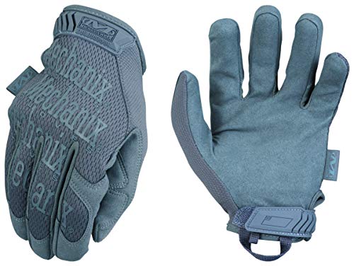 Mechanix Wear: The Original Tactical Work Gloves with Secure Fit, Flexible Grip for Multi-Purpose Use, Durable Touchscreen Safety Gloves for Men (Grey, X-Large)