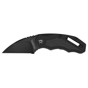 Kershaw Decoy (4700) Multifunctional Utility Pocketknife with 2.5 in. 3Cr13 Steel Blade and Black Glass-Filled Nylon Handle with Rubberized Inserts, Retractable Pincers, Secure Liner Lock, 3 oz.