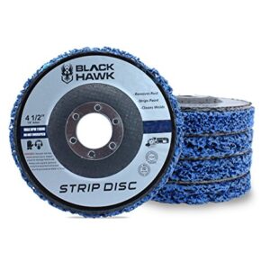 BHA Easy Strip Discs Clean and Remove Paint, Rust and Oxidation 4-1/2” x 7/8” - 5 Pack