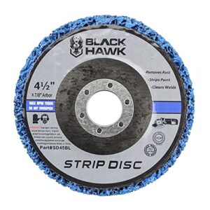 BHA Easy Strip Discs Clean and Remove Paint, Rust and Oxidation 4-1/2” x 7/8” - 5 Pack