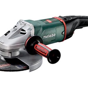 Metabo - 9" Angle Grinder - 6, 600 Rpm - 15.0 Amp W/Lock-On Trigger (606467420 24-230 MVT), Professional Angle Grinders